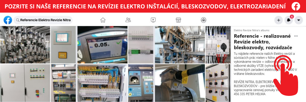 Elektro rev�zie nitra - referencie